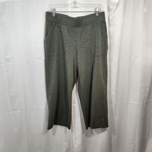D&co Active Size Medium Olive Green Wide-Leg Pants